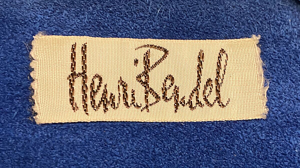 Pantsuit, Henri Bendel (American, founded 1895), leather, American or European