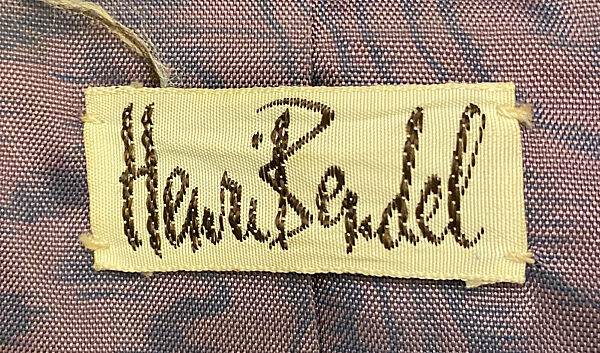 Pantsuit, Henri Bendel (American, founded 1895), leather, American or European