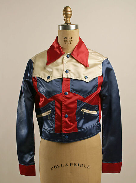 Jacket, Elaine Post, polyester, American 