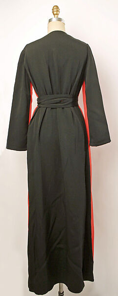 Bathrobe, Mollie Parnis (American, 1902–1992), synthetic fiber, American