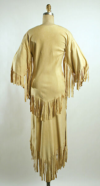 Dress, chamois, British
