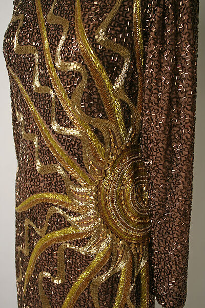 Evening dress, Bob Mackie (American, born 1939), silk, beads, rhinestones, American