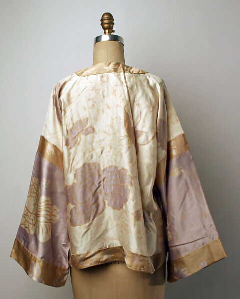 Coat, silk, American