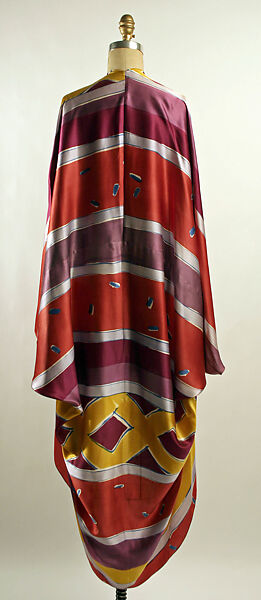 Coat, Michael Katz, silk, American