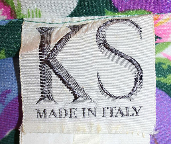 Dress, Ken Scott (American, 1918–1980), synthetic fiber, Italian