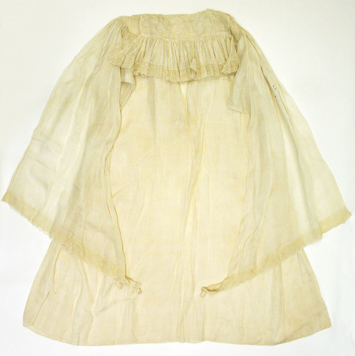 Dressing jacket, cotton, French