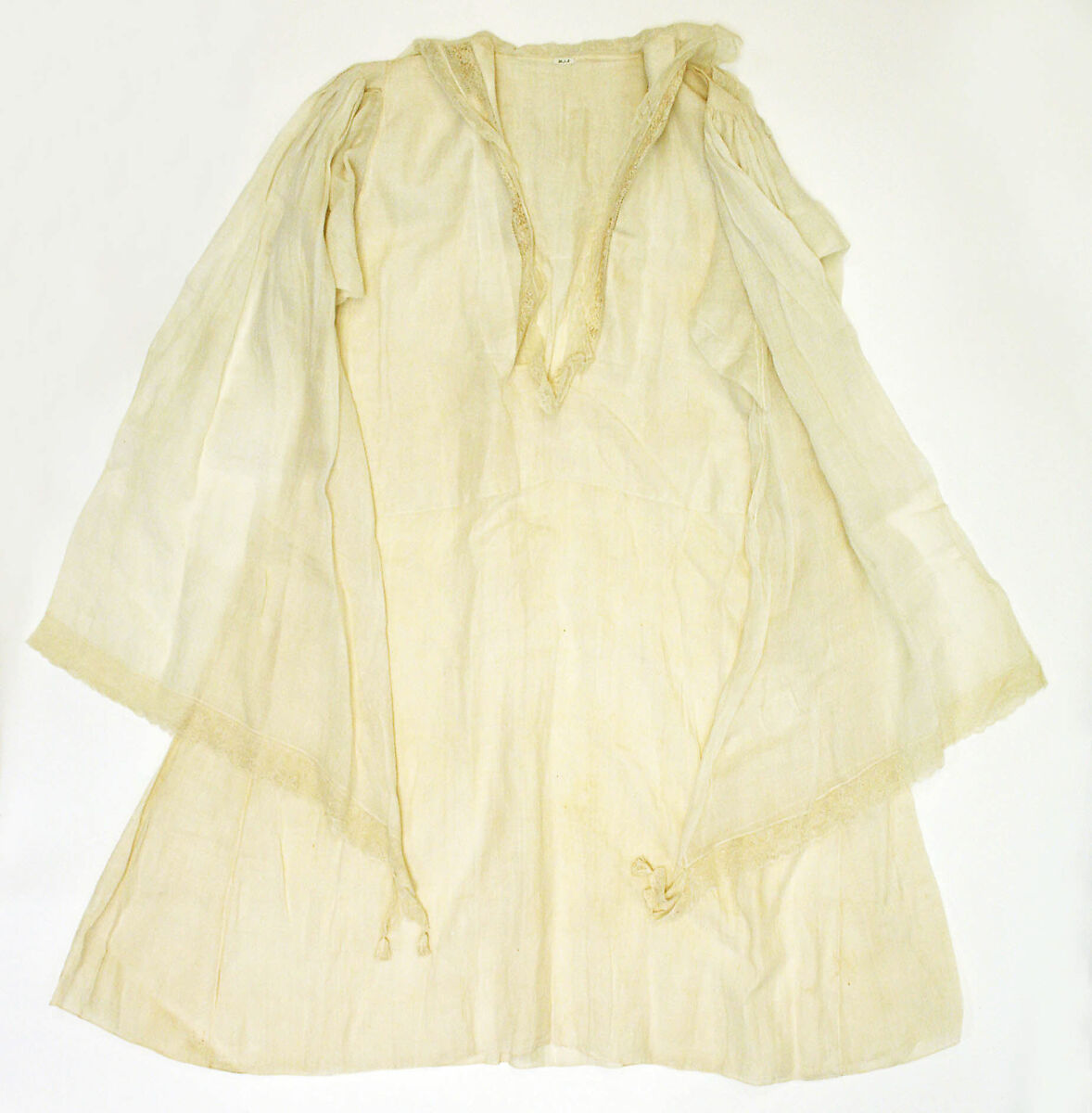 Dressing jacket, cotton, French 