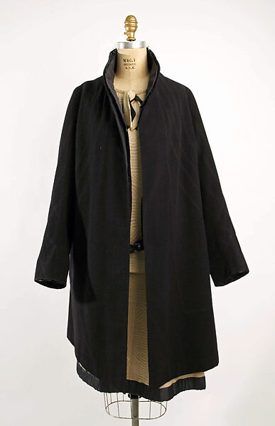 Ensemble, wool, silk, French 