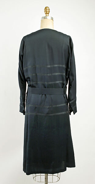 Ensemble, (a–c) silk; (d) wool, American