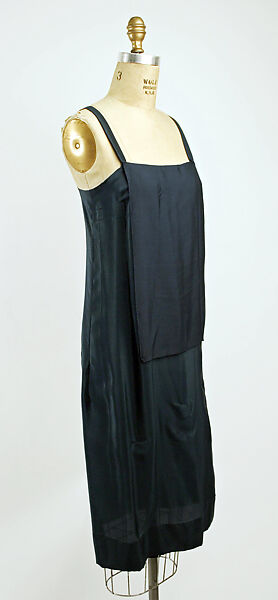 Ensemble, (a–c) silk; (d) wool, American