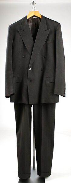 Suit, Sullivan, Williams &amp; Co., Ltd. (British), a) wool, silk; b) wool, British 