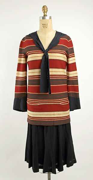 Ensemble, Nellie Harrington (American), silk, cotton, American