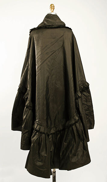 Evening cape, Chéruit (French, 1906–1933), silk, French