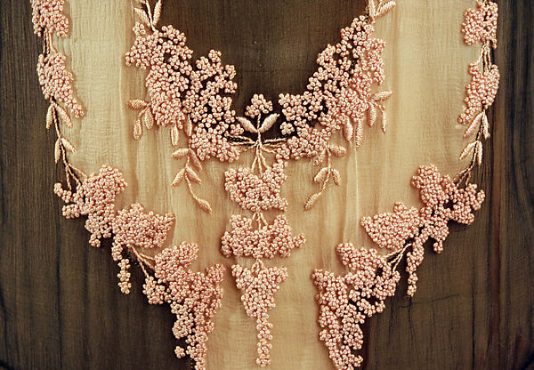 Dress, silk, French
