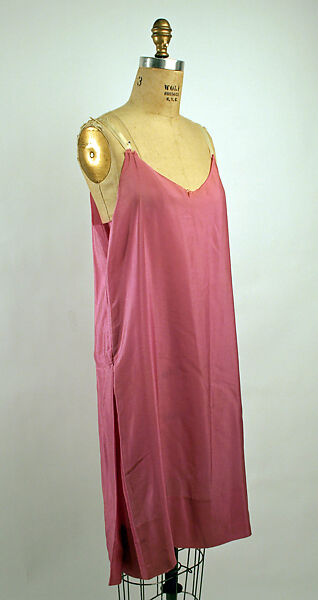 Dress, silk, cotton, French