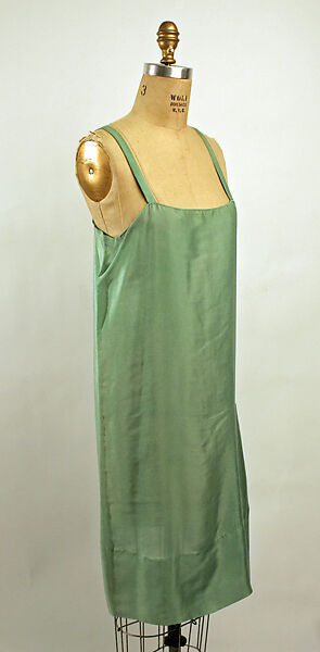 Dress, silk, French