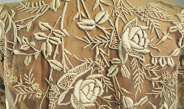 Dress, cotton, American