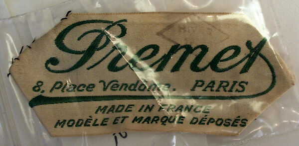 Dress, Premet (French, ca. 1911–1932), silk, cotton, French