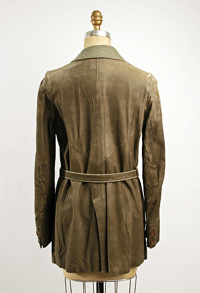 Jacket, Abercrombie and Fitch Co. (American, founded 1892), leather, American