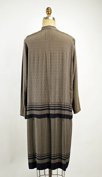 Dress, silk, American