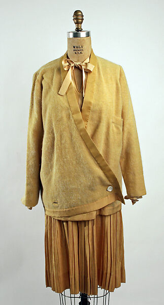 Ensemble, Nellie Harrington (American), silk, wool, American 