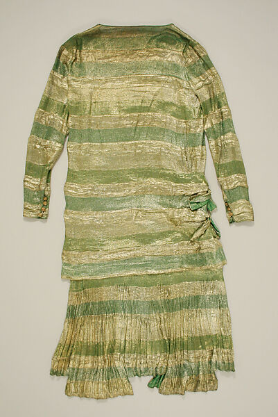 Dress, House of Tappé, Inc., metallic thread, American