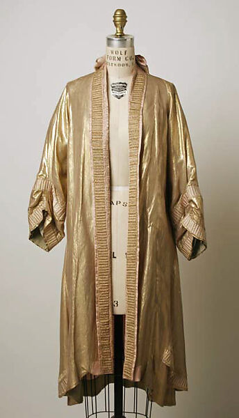 Evening coat, House of Paquin (French, 1891–1956), silk, French 