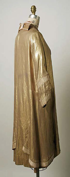 Evening coat, House of Paquin (French, 1891–1956), silk, French