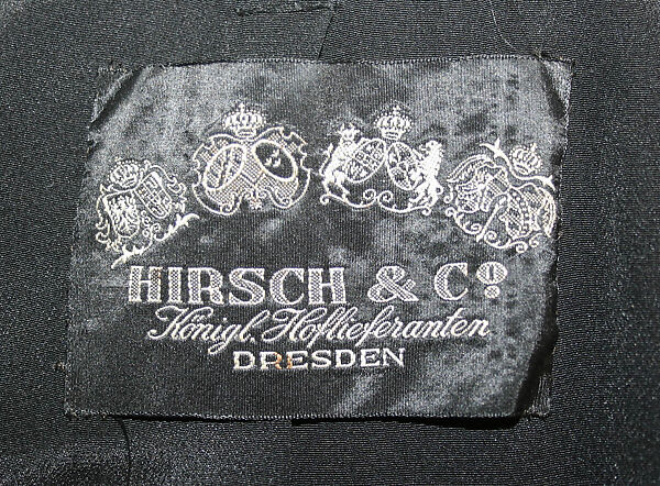Evening coat, silk, fur, German