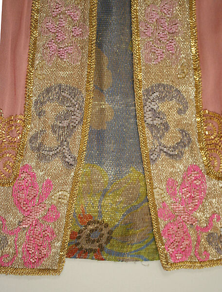 Dress, Beer (French, ca. 1890–1928), silk, metallic thread, beading, French