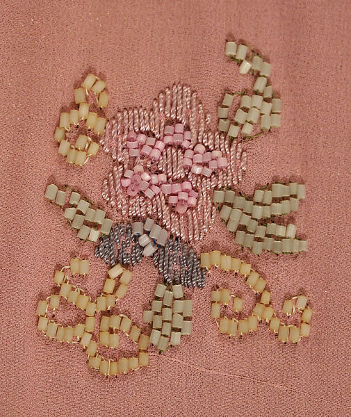 Dress, Beer (French, ca. 1890–1928), silk, metallic thread, beading, French