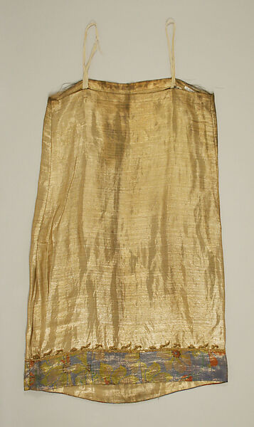 Dress, Beer (French, ca. 1890–1928), silk, metallic thread, beading, French
