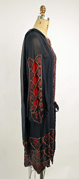 Afternoon dress, [no medium available], American