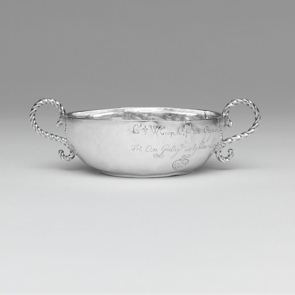 Dram Cup, Benjamin Wynkoop (baptized 1675–1751), Silver, American 