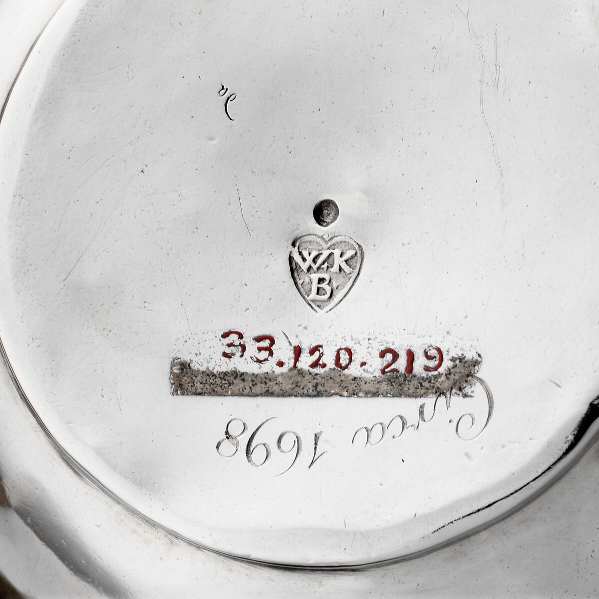 Dram Cup, Benjamin Wynkoop (baptized 1675–1751), Silver, American