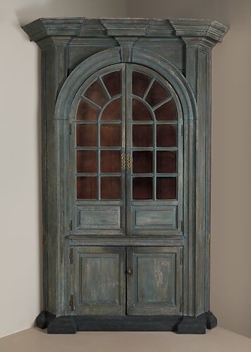 Corner cupboard from a House in Lancaster County, Pennsylvania