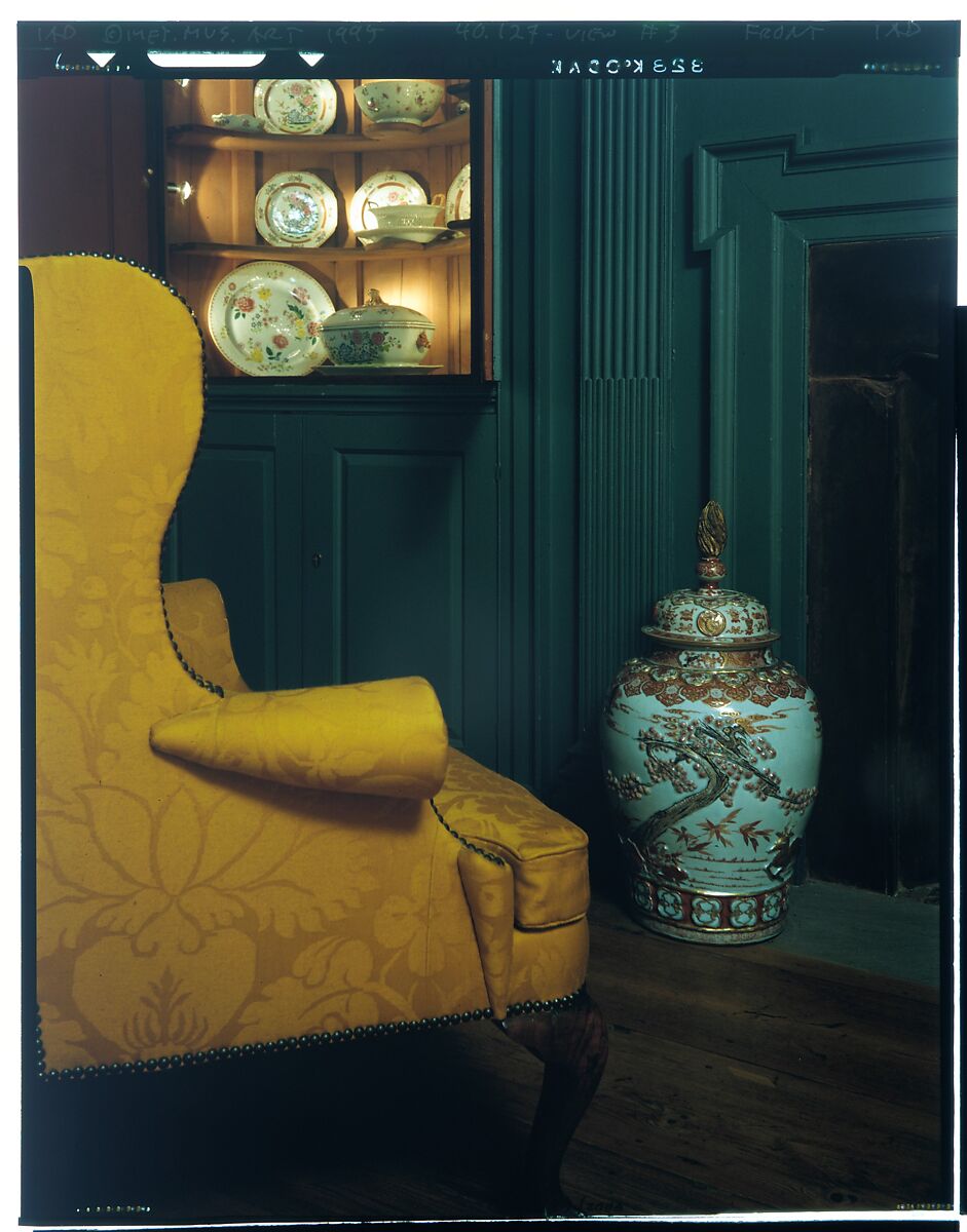Woodwork of a Room from the Colden House, Coldenham, New York, Pine, American