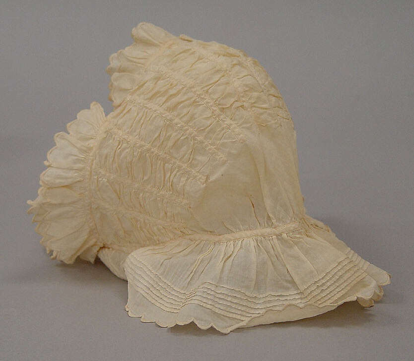 Bonnet, cotton, American 